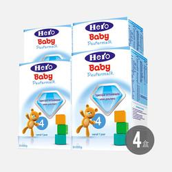 Hero Baby 天赋力 婴儿配方奶粉 3段/4段 700g*4 盒