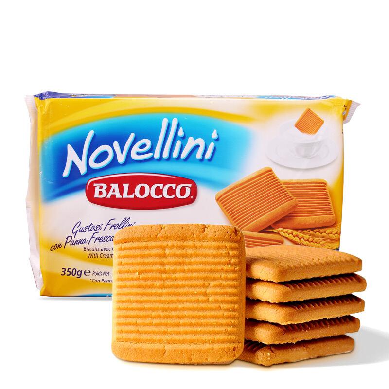 BALOCCO 百乐可 鲜奶油蜂蜜味饼干 350g*5件