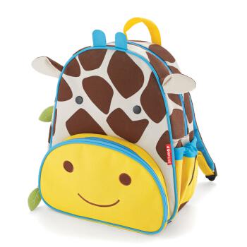 Skip Hop 儿童可爱动物造型书包 长颈鹿 3岁以上 *2件
