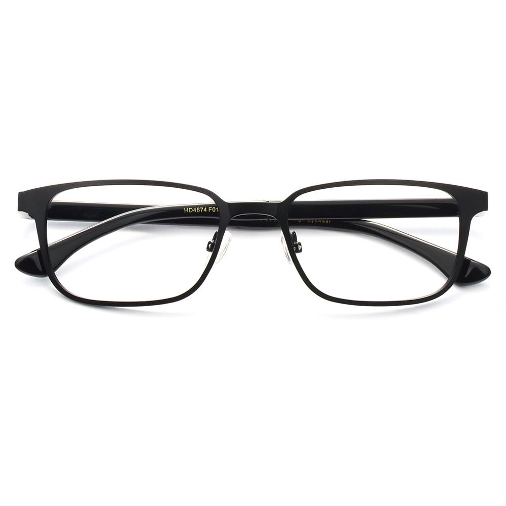 HAN 不锈钢 光学近视眼镜架 HD4874 + 1.56防蓝光镜片