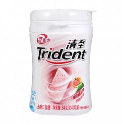 清至 Trident 无糖口香糖热带橙柚味54g（新老包装交替发货） *2件