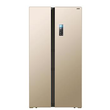 99狂欢：美菱 BCD-601WPCX 智能变频对开门冰箱 601L