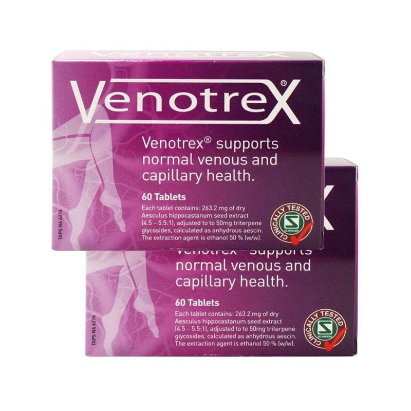Venotrex 静脉曲张灵片 2*60片/瓶