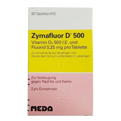 Zymafluor 维生素D500 婴幼儿营养片 90片