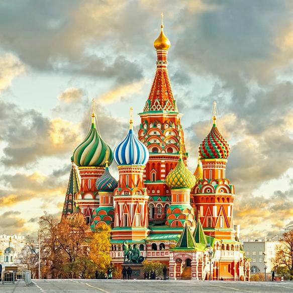 全国多地-俄罗斯圣彼得堡+莫斯科8日跟团游