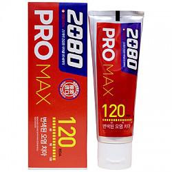 2080强粒磨砂型去烟渍牙膏（PRO120）100g *2件