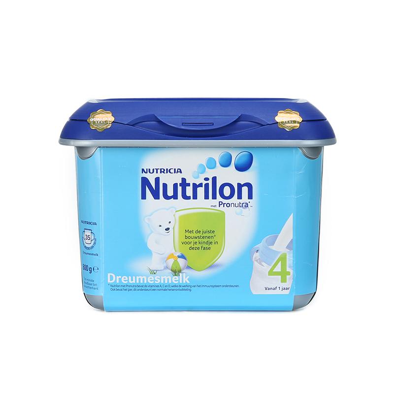 Nutrilon 荷兰牛栏 新品安心罐诺优能婴幼儿配方奶粉4段 800克/罐 *4件