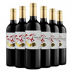 【京东超市】西班牙进口DO级红酒 宜兰树 卡布拉沃 Caballo Bravo 红葡萄酒750ml *6瓶