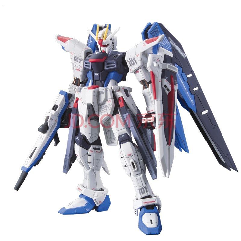 万代（BANDAI）高达Gundam拼插拼装模型玩具 RG版 05自由敢达0171625 *2件200元（合100元/件）