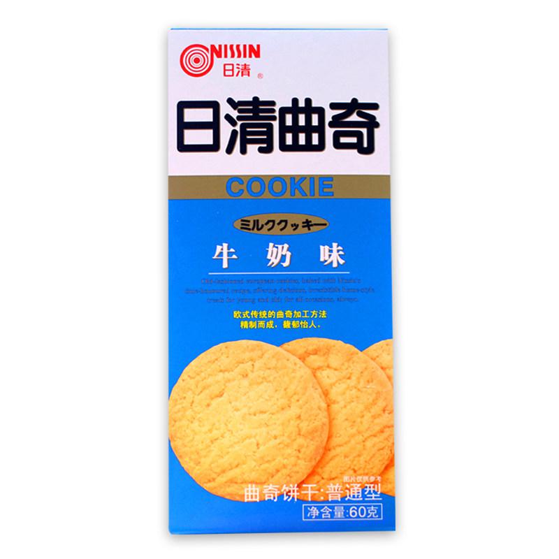 NISSIN日清 牛奶味曲奇饼干60g