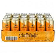 【京东超市】德国进口啤酒 星琥 Schoefferhofer 雪芙豪夫小麦啤酒 500ml*24听