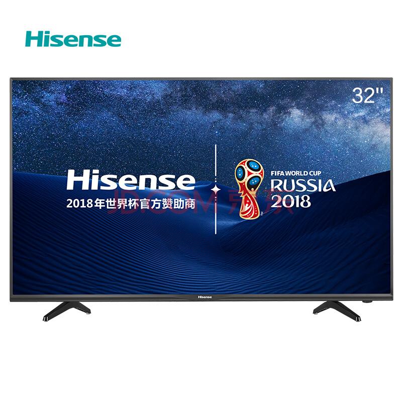 海信（Hisense）LED32EC300D 32英寸 高清蓝光平板液晶电视金属背板 （深黑）999元