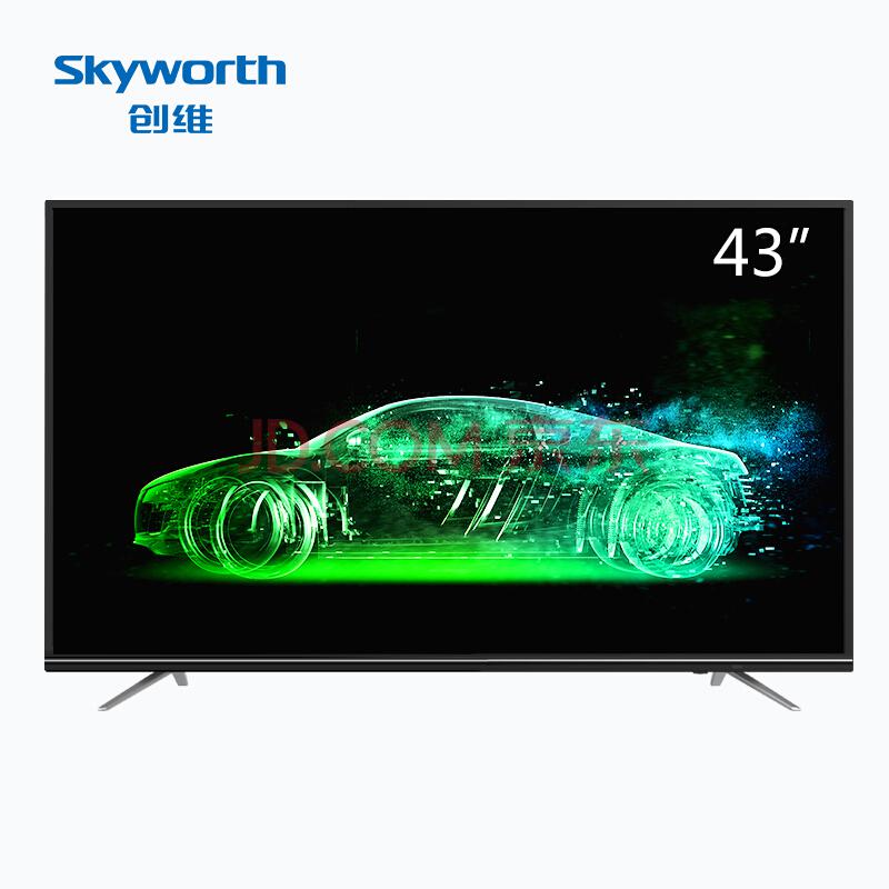 创维（Skyworth）43M943英寸HDR4K超高清智能互联网电视机(黑色)2299元