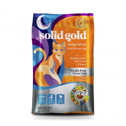 Solid Gold 素力高 无谷物抗敏配方全猫粮 美国版 12磅/5.44kg