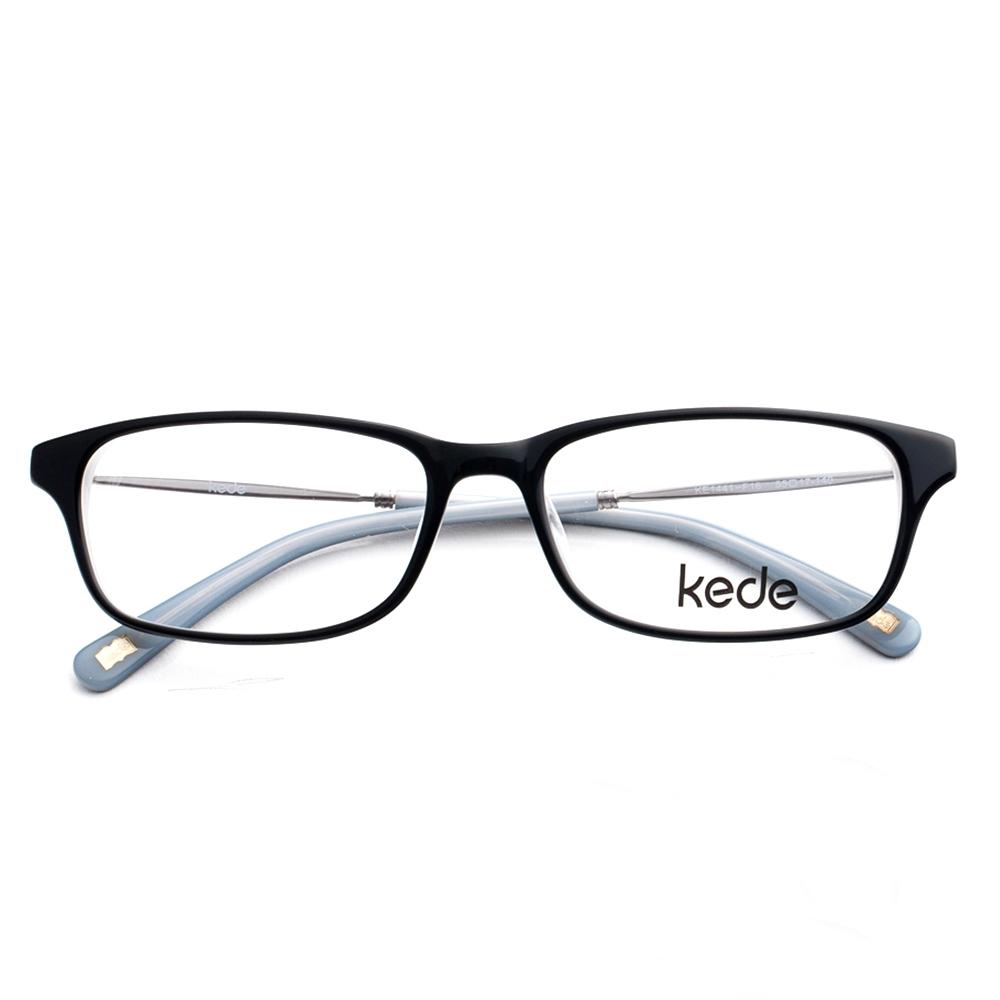 Kede Ke1441 钛塑 光学眼镜架 + 蔡司A系列莲花膜非球面树脂镜片