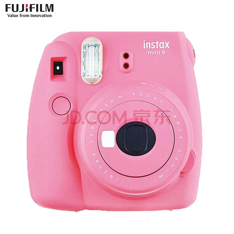 富士（FUJIFILM）INSTAX 一次成像相机 MINI9相机（mini8升级款） 火烈鸟粉499元