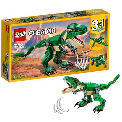 LEGO 乐高 Creator创意百变系列 凶猛霸王龙 积木拼插儿童益智玩具31058