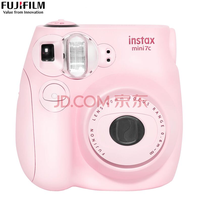 富士（FUJIFILM）INSTAX一次成像相机MINI7c相机可爱粉299元
