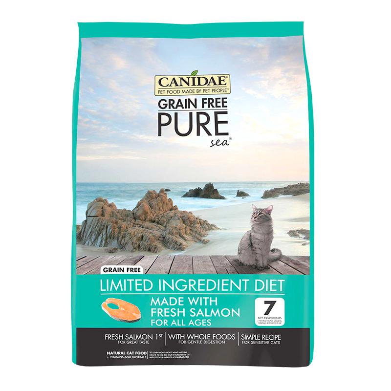 CANIDAE 卡比 无谷系列 元素鲜三文鱼全猫粮 10磅