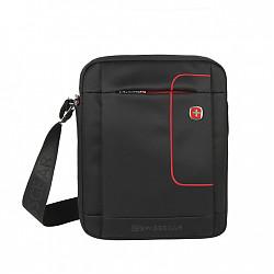 SWISSGEAR单肩包竖款商务时尚单肩斜挎包运动休闲包iPad包SA-9926黑色99元