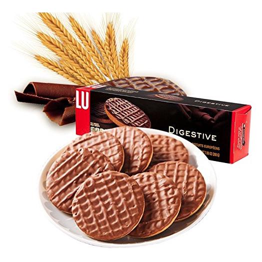 LU 露怡 巧克力消化饼干 200g*3盒