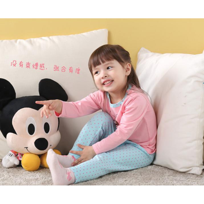 Disney baby 迪士尼宝宝 DA532AR01P2490 儿童秋衣秋裤套装 *4件