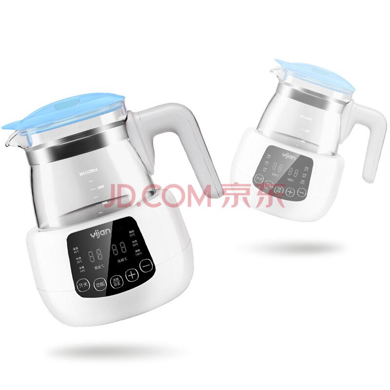 易简（yijian)恒温调奶器多功能恒温水壶热奶器温奶器宝宝冲奶机1.2L婴儿暖奶器DQ12199.65元（合99.83元/件）