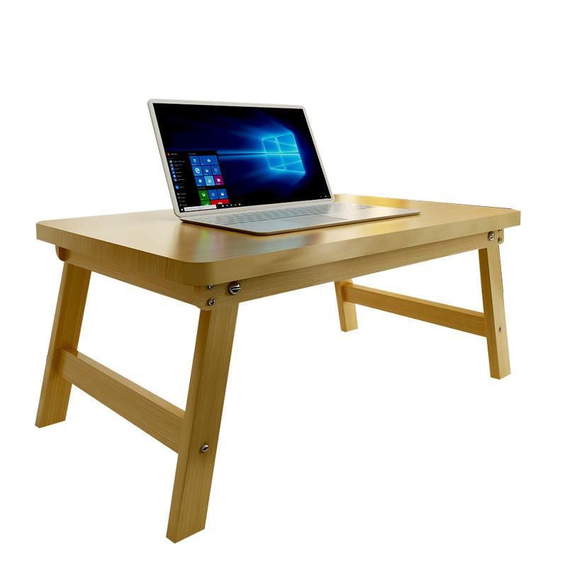 一米色彩 床上实木可折叠电脑桌