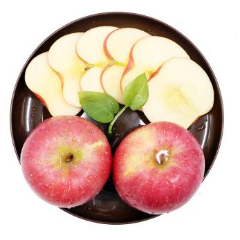 逗鲜 冰糖心红富士苹果 2.5kg （果径80-95mm）