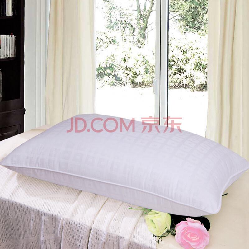 富安娜 单人舒适型酒店枕芯 纤维软枕恬心枕（74*48CM） *4件136元（合34元/件）