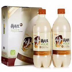 KOOKSOONDANG 麴醇堂 韩国玛克丽米酒（原味）750ml*2瓶*3件