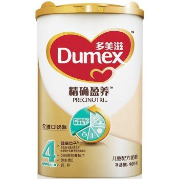 Dumex 多美滋 精确盈养 儿童配方奶粉 4段 900g *5件119元（可满399-50）