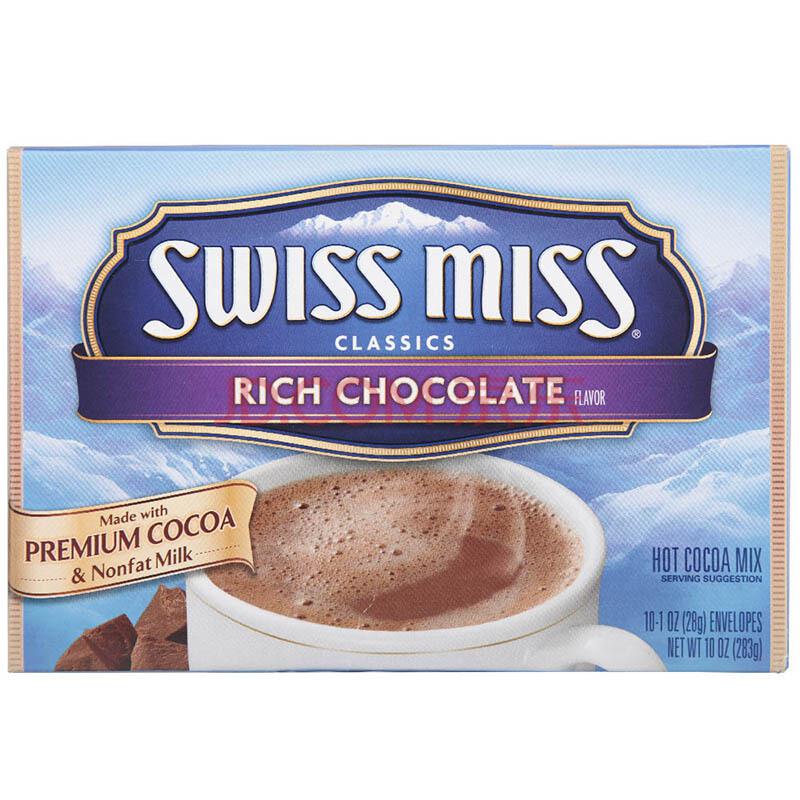 SWISS MISS 瑞士小姐 特浓巧克力冲饮粉 283g
