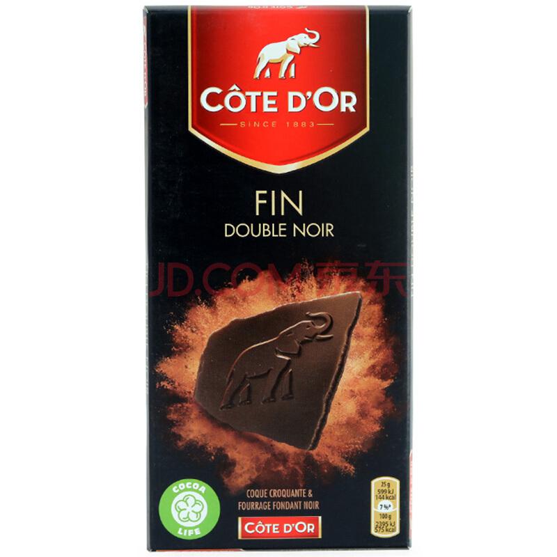 克特多金象香脆黑巧克力100g99元（合9.9元/件）