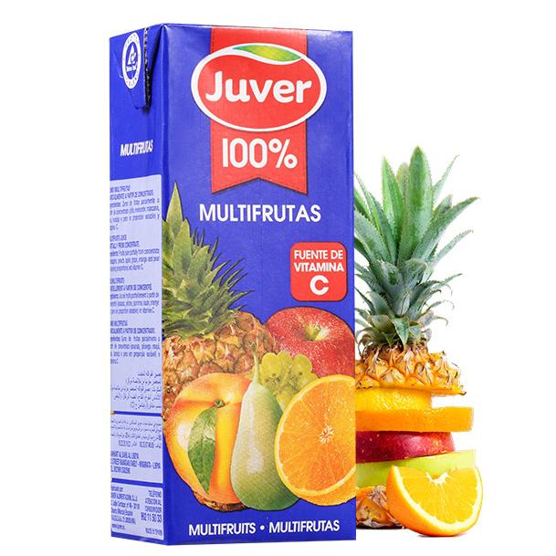 Juver 真维 100%系列 混合水果汁 200ml*3盒