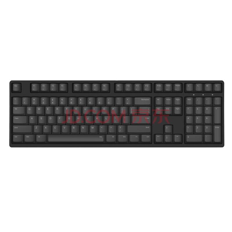 ikbcDC-108黑色红轴蓝牙机械键盘原厂cherry轴樱桃轴108键游戏键盘绝地求生吃鸡键盘529元