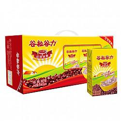 【京东超市】谷粒谷力 谷物浓浆饮品 红豆浓浆 250ml*16盒 *5件