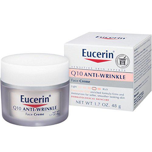 Eucerin 优色林 Q10 Anti-Wrinkle Creme 抗皱保湿面霜 48g *4件
