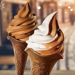 肯德基 比利时巧克力冰淇淋花筒 10份