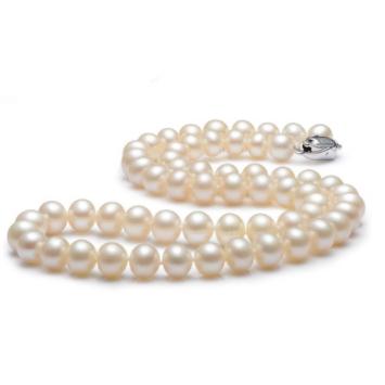 QianXing 千星珠宝 白色淡水珍珠项链