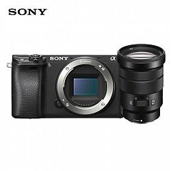 索尼（SONY）ILCE-6300 APS-C微单相机 SELP18105G套装 黑色（约2420万有效像素 4K视频 a6300/α6300）