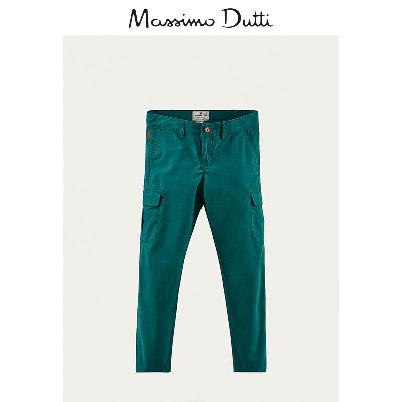 Massimo Dutti 男童 工装款长裤
