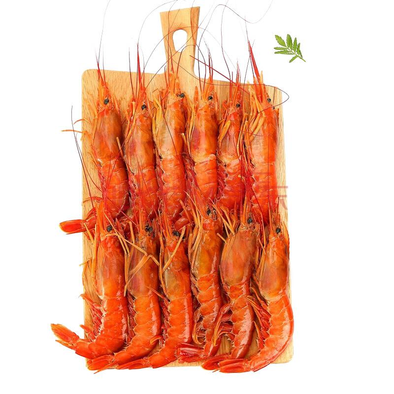 大洋世家野生阿根廷红虾L22kg/盒45-60只大虾原装进口118元