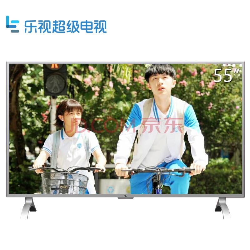 乐视超级电视 超4 X55M 55英寸 HDR 3GB+16GB 4K高清智能语音遥控 LED液晶电视（标配底座）