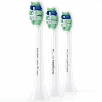 飞利浦PHILIPS牙菌斑预防型电动牙刷头3支装HX9023/05 适用HX6730 HX6761 HX6711 HX6234 HX6213 HX6223 HX3631 *3件