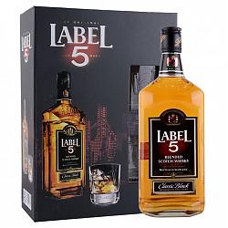 限plus会员：Label 5 雷堡5号 经典苏格兰威士忌（礼盒装）700ml*2件