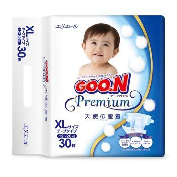 GOO.N 大王 天使系列 婴儿纸尿裤 XL30片 *4件