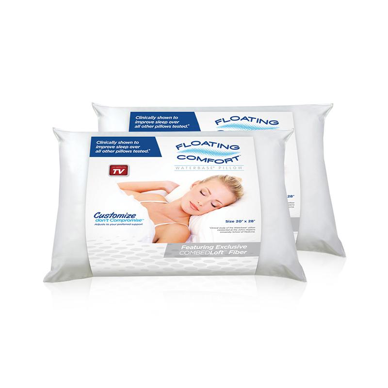 Mediflow 美的宝 Floating Comfort Pillow 纤维填充水枕 两只装