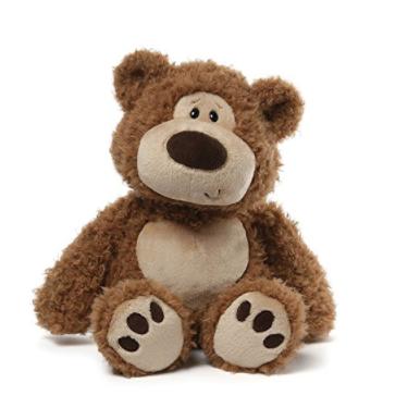 GUND Ramon 棕色泰迪熊 毛绒玩具18英寸 （46cm）