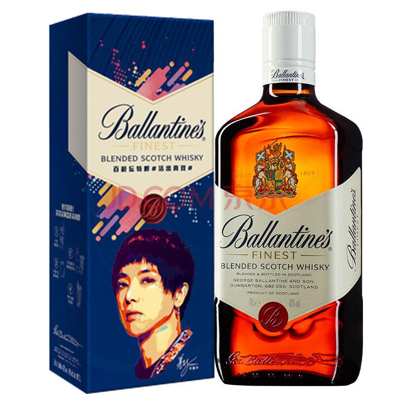Ballantine‘s 百龄坛 特醇苏格兰威士忌 700ml 700ml 单瓶 限量95元